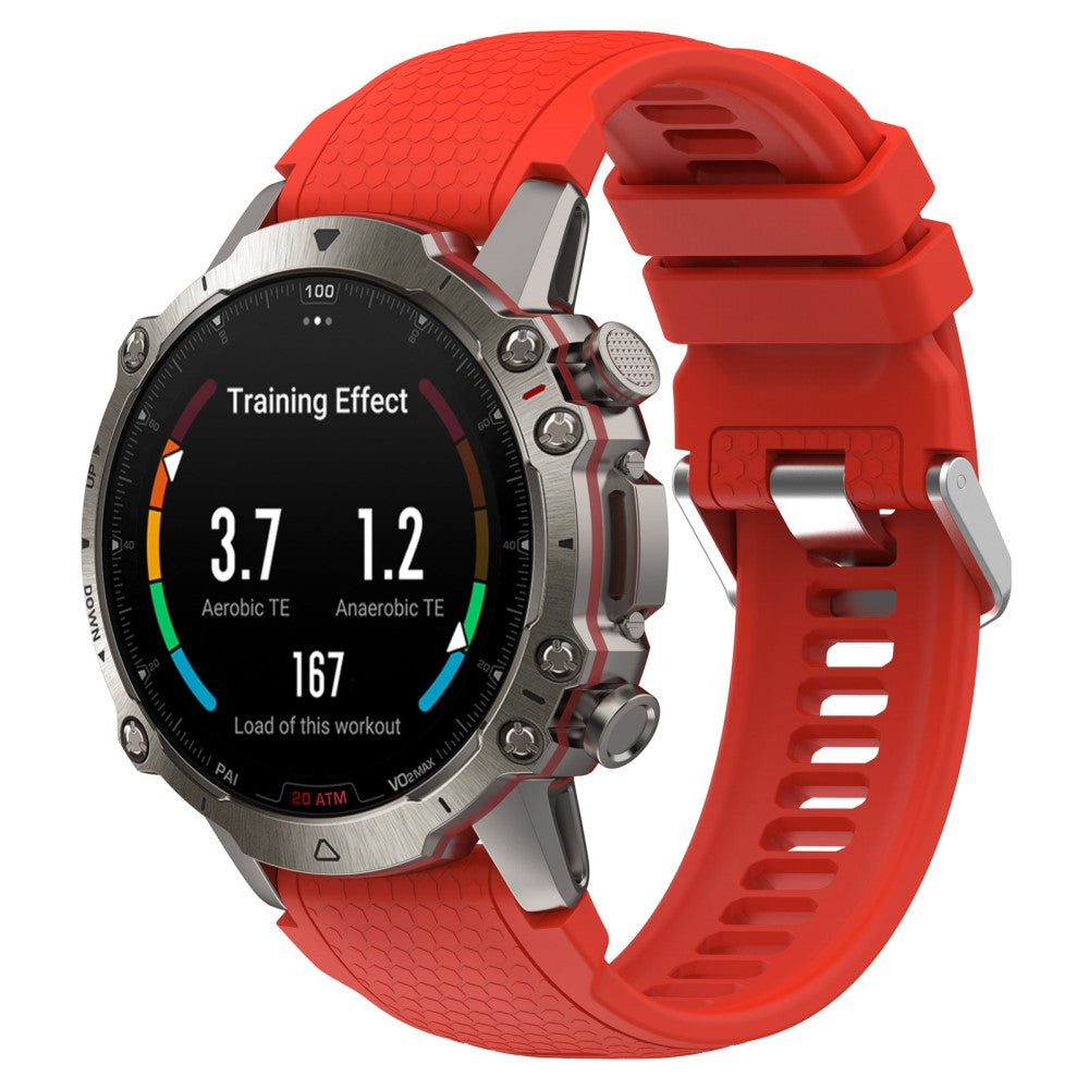 Helt Vildt Godt Silikone Universal Rem passer til Smartwatch - Rød#serie_5