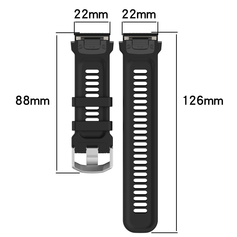 Helt Vildt Godt Silikone Universal Rem passer til Smartwatch - Gul#serie_6