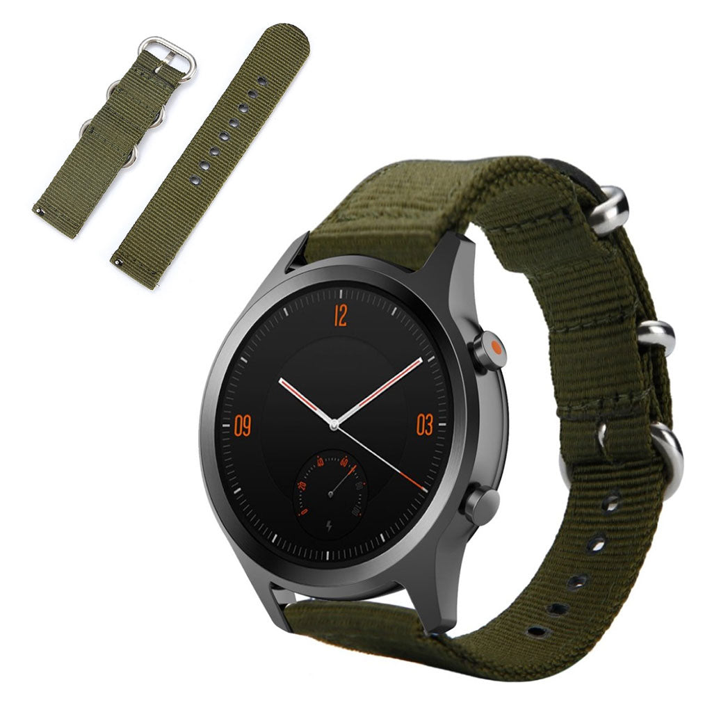 Mega cool Universal Ticwatch Nylon Rem - Grøn#serie_5