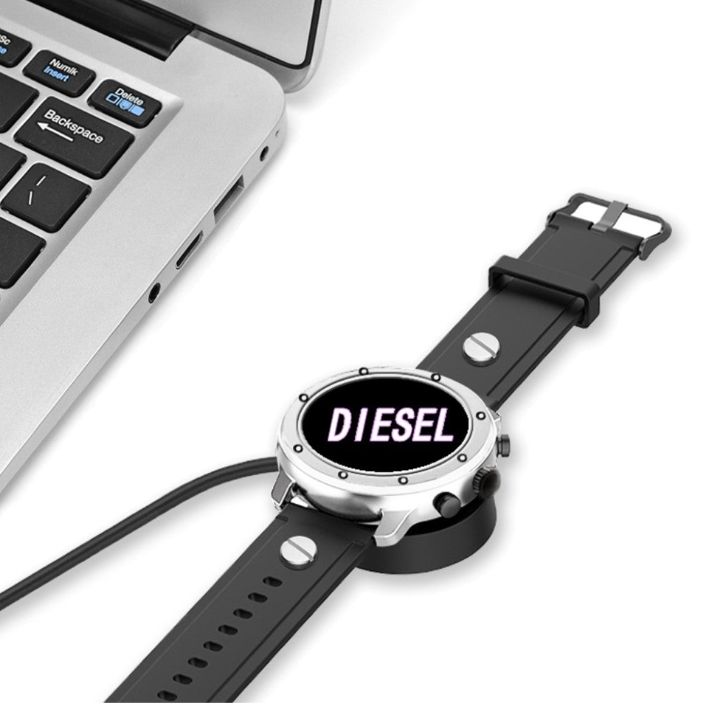 Plastik Universal Diesel USB Ladestation - Sort#serie_1