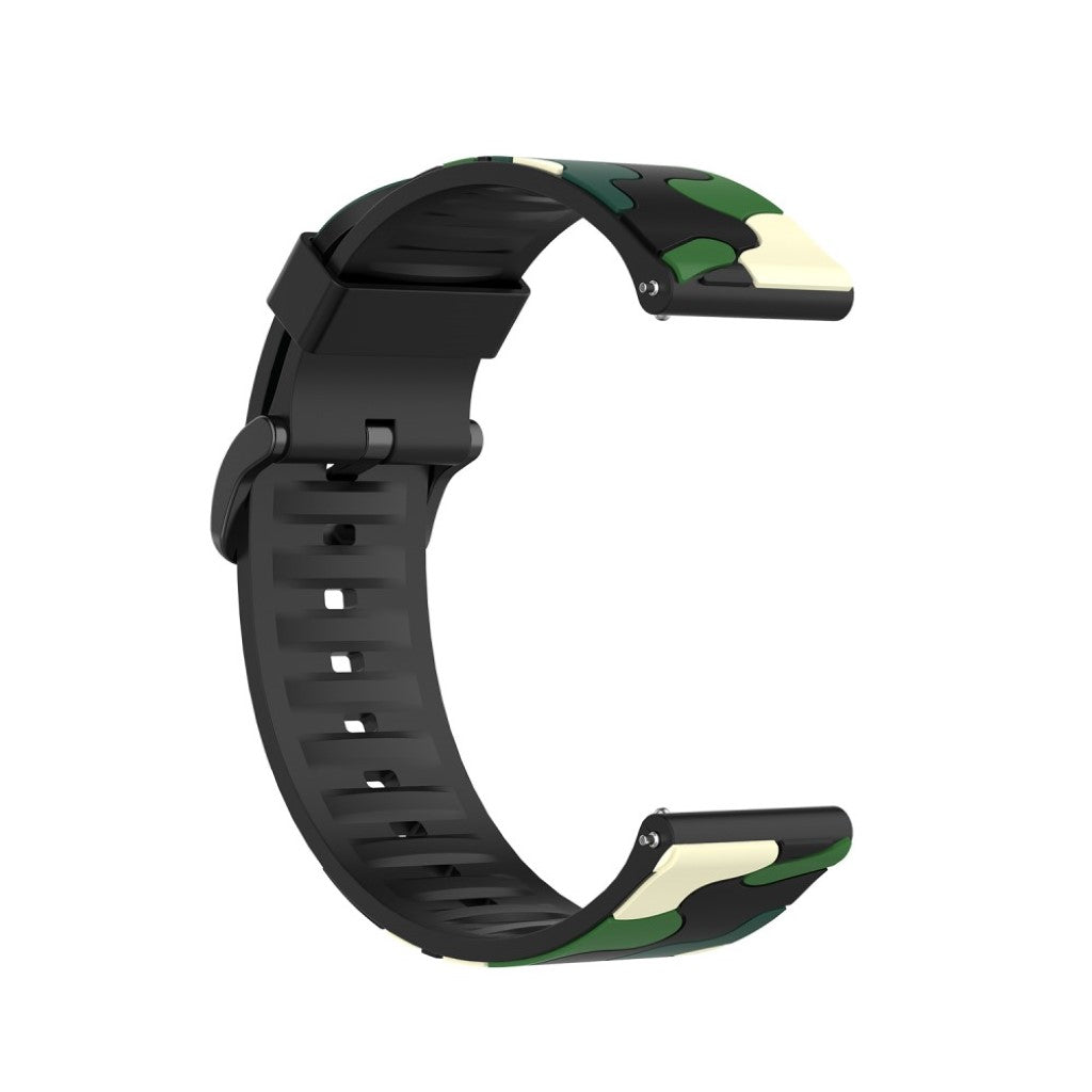 Vildt smuk Haylou SmartWatch LS01 Silikone Rem - Grøn#serie_6